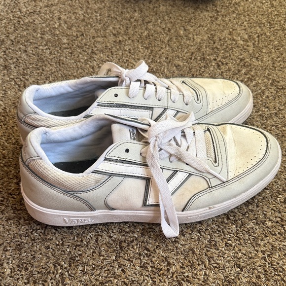 Vans Leather Lowland CC Shoes men’s size 9 - Picture 1 of 9